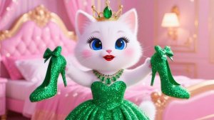 Милый котенок впервые пробует макияж 1 часть