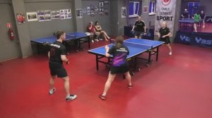 I ф. Закзун/Орлова (1158) - Михайлов/Стратонова (1324) настольный теннис 22.03 Парный МИКСТ турнир