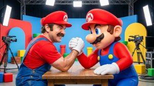 МАРИО ПРОТИВ МУЖИКА С УСАМИ КТО ПОБЕДИТ?! РЕАЛЬНО КРУТАЯ СХВАТКА ПЕРСОНАЖЕЙ ОДИССЕИ МАРИО И ЖРУЗЕЙ