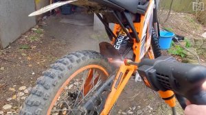 Минимойка аккумуляторная для KUGOO WISH 04.