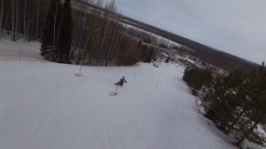 Слёт сноубордистов на базе отдыха Трёхгорье.