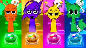 Coffin Dance Спрунки 230 уровень - Мультики про Спрунке | МУЛЬТФИЛЬМЫ SPRUNKI в Tiles Hop