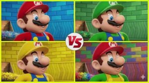 Супер Марио и Луиджи в Тайлс Хоп: Музыкальная битва всех цветов — Танцующий Ритм