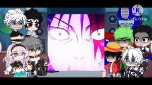 Fandoms React to Gojo Satoru and Sukuna || Jujustu Kaisen || Gacha React