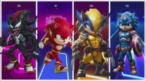 СУПЕР-СОНИКИ: Битва ГЕРОЕВ ⚡️ ВЕНОМ против КАПИТАНА ЕЖИКА и РОСОМАХИ! Кто победит? 🏆