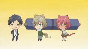 2 Эпизод Сверхстаршеклассники запросто могут выжить в ином мире | Озвучка AniLiberty | качество: 2к