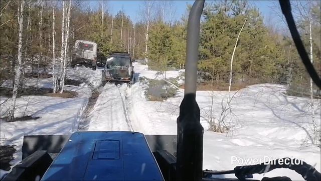 Покатушки на МТЗ-82, УАЗ И ВАЗ