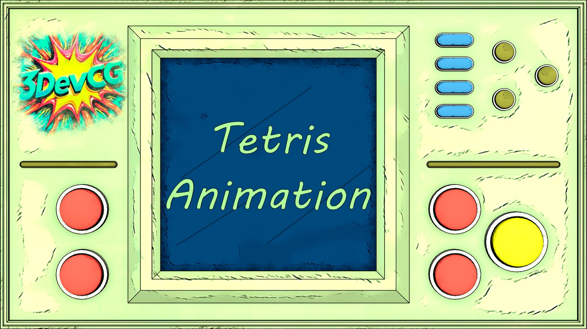 Autodesk Maya (Lesson: 04) Анимация I Тетрис I