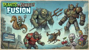 Зомби против растений PvZ Fusion Plants vs Zombies Растения против Зомби Битва