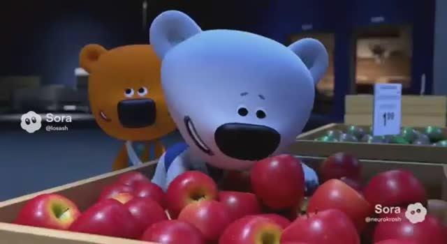 Мимимишки, но эпизод сделал ИИ — кеша и тучка попали в IKEA (1 эпизод)