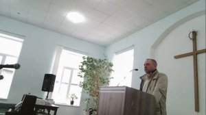 Богослужение церкви Евангельских христиан баптистов города Балашова