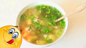 Суп рассольник с перловкой и солеными огурцами - рецепт