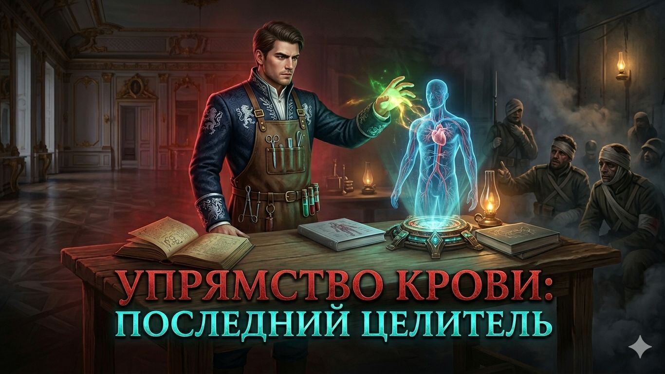 АУДИОКНИГА ПОЛНОСТЬЮ | Упрямство крови: Последний целитель | ПОПАДАНЦЫ | Книга 1 из 5