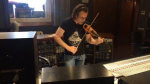 Артем Якушенко на записи альбома "Химера"