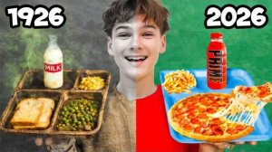 Я Попробовал 100 Лет Школьной Еды