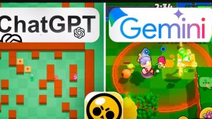 ChatGPT VS Gemini с нуля в бравл старс