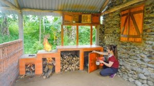 Установка кухонного шкафа на моей маленькой кухне. Серия 43. Хуан Ли