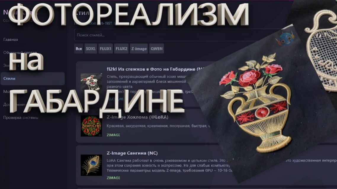 Как увидеть вышивку на ткани до вышивания — теперь это возможно с ИИ