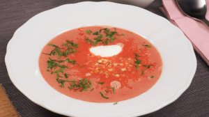 Свекольный крем-суп