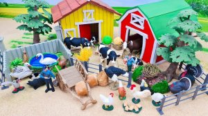 За 20 минут вы сможете построить миниатюрную коровью молочную ферму с диорамой скотного двора | Ферм