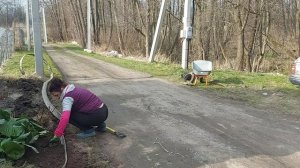 Продолжаю наводить порядки за своим  "зазаборьем"🤗