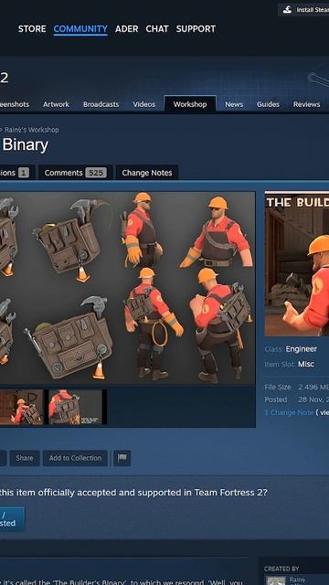 Новый рюкзак на ИНЖА?? #shorts #teamfortress2 #tf2 #ader #starcraft смотреть онлайн