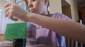 Делаем крипера из Майнкрафта 🎧🌷