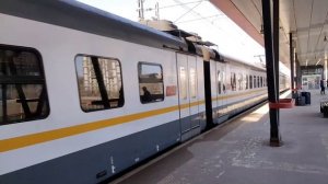 электропоезд ЭП2Д иЭП2Д РЭКС станция Окружная