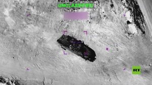 القيادة المركزية الأمريكية تنشر لقطات لاستهداف سفن حربية إيرانية