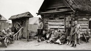 ДЕРЕВНЯ.  Обыватели  Сибирской Деревни.