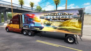 American Truck Simulator ПРОХОЖДЕНИЕ ПРЯМЫЕ ПЕРЕВОЗКИ БОЛЬШАЯ КОНСТРУКЦИЯ ГРУЗ.