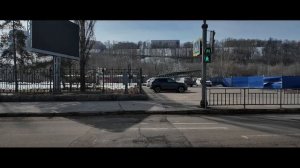 Вид на город с Колеса обозрения на Нижний Новгород