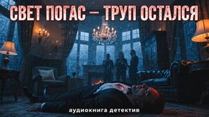 АУДИО ДЕТЕКТИВ: СВЕТ ПОГАС - ТРУП ОСТАЛСЯ                    #детектив #аудиокнига #аудиокнигадектив