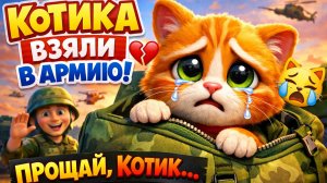 Душераздирающая история Вискерса: Милого кота забрали в армию 😿