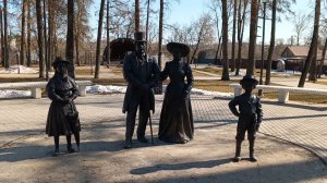 Поехали в Александров. часть 3. Соборная площадь. Рождественский собор. Городской, парк.