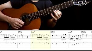 THE GIRL FROM IPANEMA Tom Jobim на Гитаре. Уроки Гитары. Ноты и табы Гитары Level Up Guitar Tabs