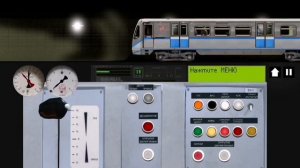 Симулятор московского метро 2д Русич на Филёвской линии с новым информатором