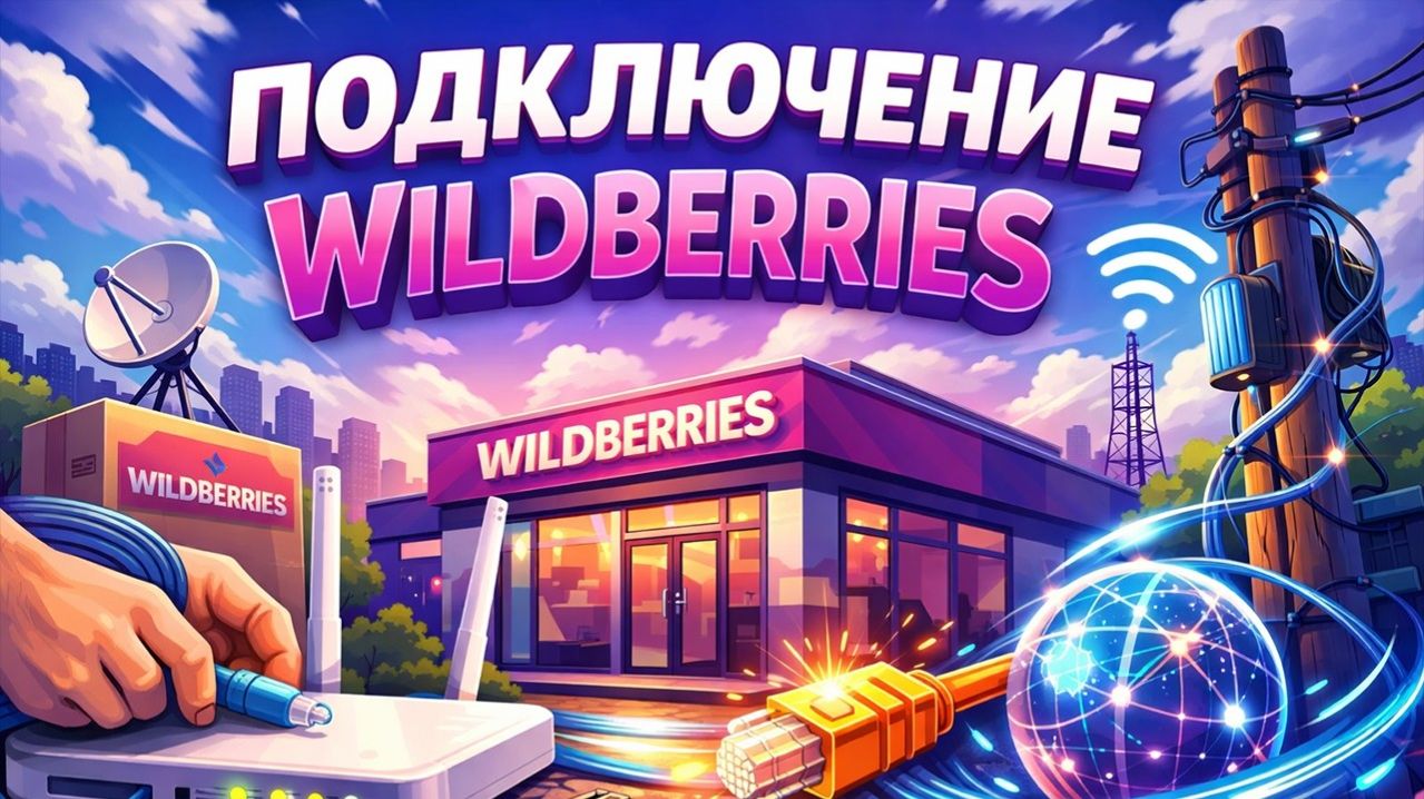ПОДКЛЮЧЕНИЕ WILDBERRIES (САМЫЙ БЫСТРЫЙ МОНТАЖ)