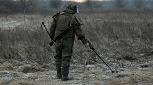 Инженер-сапер Маслов обезвредил мины ВСУ под минометным обстрелом противника