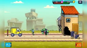 🌞БЕЗУМНАЯ БИТВА С ЗОМБИ НА ЖЕЛТОМ ГРУЗОВИКЕ!_2K