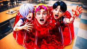 Злые Хантрикс в школе! KPop Охотницы на Демонов