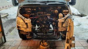 Подготовка машины после зимнего простоя.