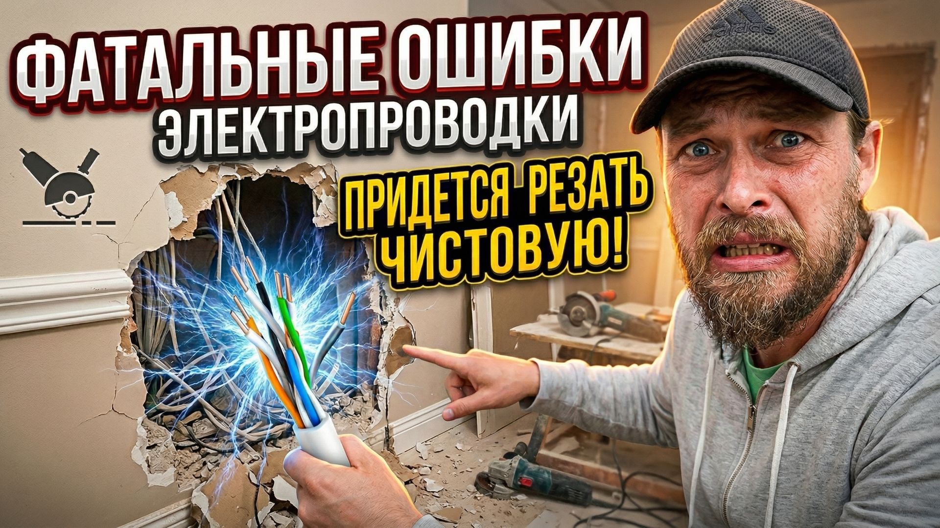 Сгорит дом или придётся штробить чистовую отделку? Жёсткий разбор электромонтажа смотреть онлайн
