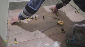 Разуклонка в душевом поддоне плиткой 1 50 на 0 30 своими руками. #Ремонт#new #diy #топ #рекомендация