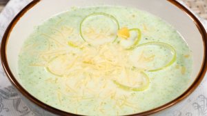 Крем-суп из брокколи со сливками