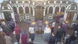 Запись трансляции 29 марта 9:40. Часы. Литургия