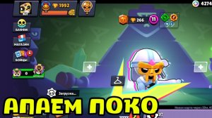 АПАЕМ ПОКО НА ПРАЙМ 1 ДЕНЬ! ПОБЕДИЛ 1 В 3 НА ПОКО В НОКАУТЕ? БРАВЛ СТАРС ПОКО В ПРАЙМЕ!