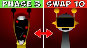 INCREDIBOX SPRUNKI: ФАЗА 3 🔀 НО 10 ПЕРЕСТАНОВОК! 🎲🌀