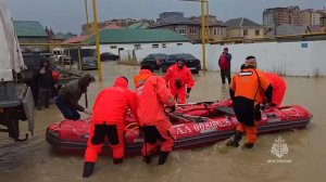 Более трех тысяч человек эвакуировали из подтопленных районов Дагестана