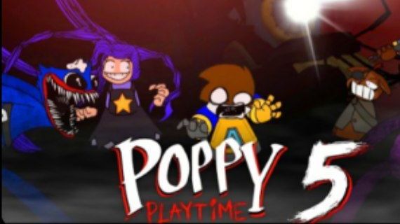 Попи плей тайм 5-весёлая анимация (Ангубот-на/Angubot-Na) перезалив!